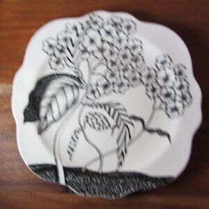 Anthropologie Florence Balducci Floral Canape Plate wild masquerade (W5021)